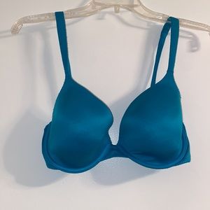 blue bra
